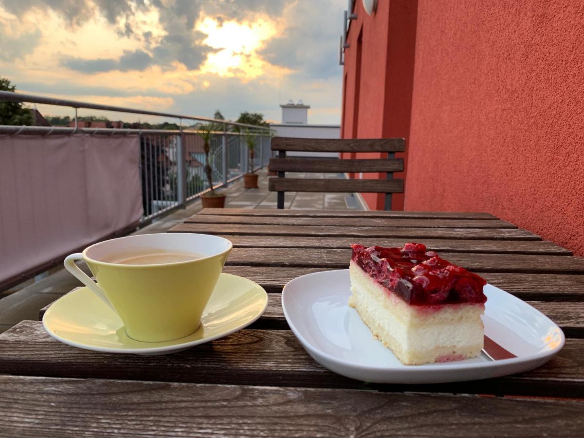 Penthouse Wohnung Am Radweg Mit Dachterasse Вайдхофен-ан-дер-Тайя Экстерьер фото