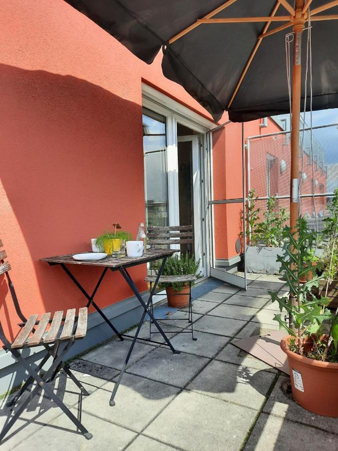 Penthouse Wohnung Am Radweg Mit Dachterasse Вайдхофен-ан-дер-Тайя Экстерьер фото